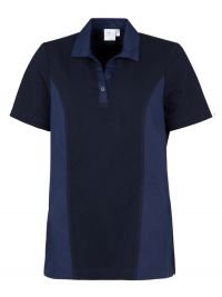 Polo Kasack Damen Dunkelblau